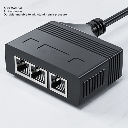 Divisor Ethernet De Red Rj45 Gigabit 1 Entrada 4 Salidas 100