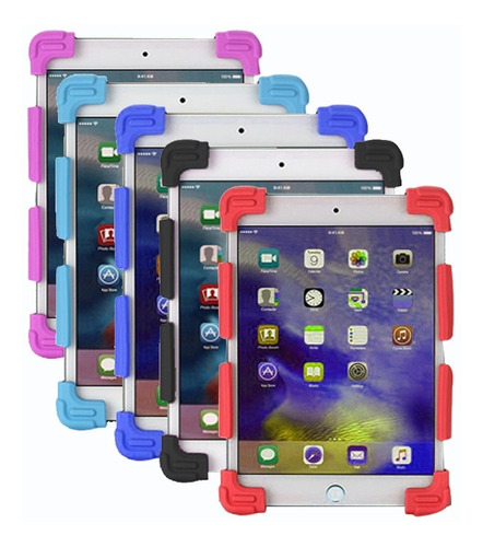 Funda Universal Silicona Tablet 7 8 Pulgadas Soporte Calidad