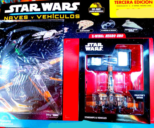 Naves Y Vehículos Star Wars Fascículo 3 X-wing Deagostini 