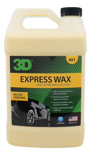 Cera Rapida Express Wax 3d 3.8 Lts