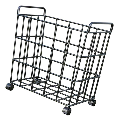 Cart De Almacenamiento De Bola De Deportes, Estante Negro L