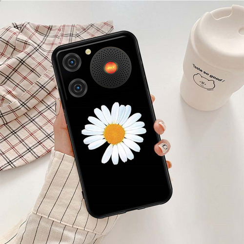 Cnn Funda For Nubia Music Suave Silicona Crisantemo