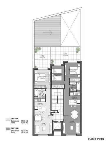 Imagen 7 de 7 de Departamento En Venta De 2 Dormitorios En Rosario