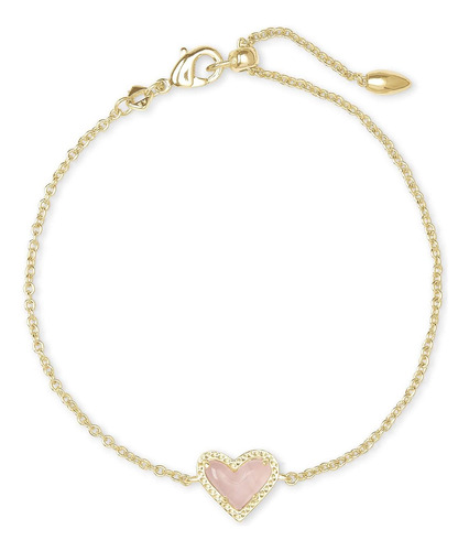 Pulsera Delicada De Cristal Con Forma De Corazón Kendra Scot