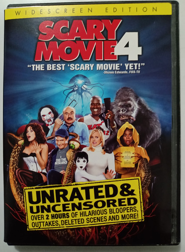 Scary Movie 4 Pelicula Dvd Import Anna Faris Leslie Nielsen (Usado)