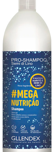 Gllendex Mega Nutricion Semi Di Lino Shampoo Enjuague 3c