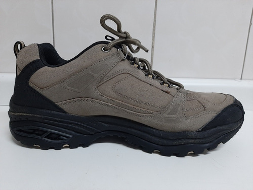 Tênis Skechers Sport Trilha Camurça Verde Oliva 44 Pouco Uso