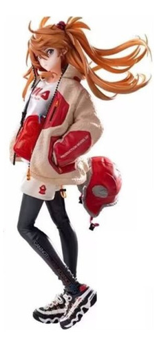 Figura Asuka De Evangelion 24cm Importado
