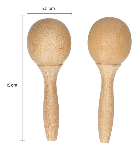 Par De Maracas De Madera Para: Baldosas Para Instrumentos De