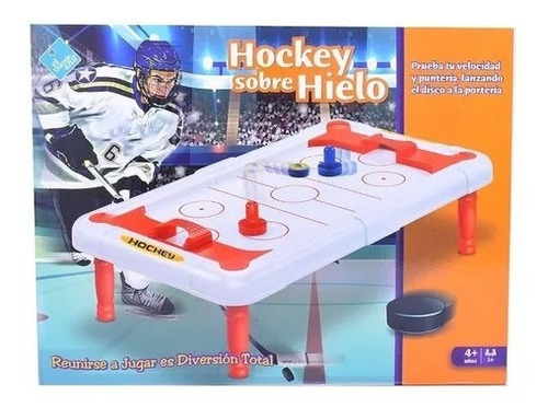 Juego De Mesa Tipo Tejo Hockey Sobre Hielo El Duende Azul