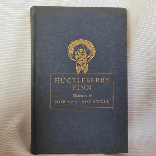 Huckleberry Finn Ilustr Norman Rockwell 1940 Heritage Ingles
