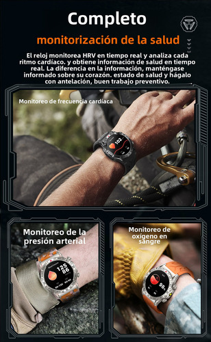 Relojes Inteligentes Bluetooth Smart Call Led Pantalla Táctil 450mah Alta Capacidad Alto Voltaje 1.43'' Hancdon Kc80 Reloj Inteligente Navegación Precisa Y Comunicación Cómoda