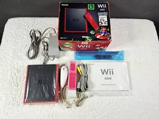 Nintendo Wii Mini - Serial Batendo. Faço 652 Em Perfeito Estado. Tudo Original. Console Bloqueado.