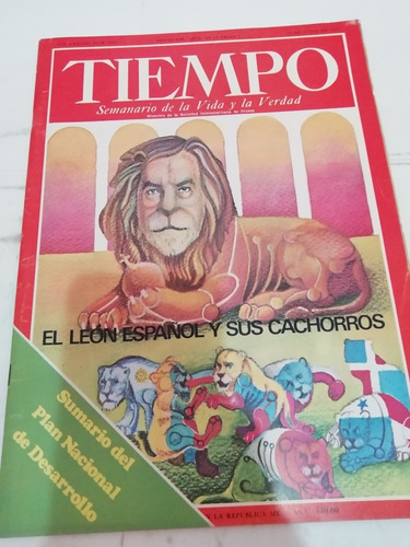 Tiempo N2145 Junio El León Español Y Sus Cachorros