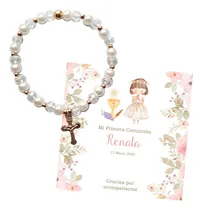 Comprar 20 Pulseras Personalizadas Recuerdo Bautizo Boda Comunión