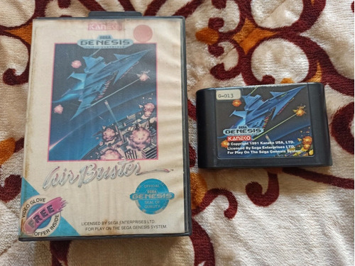 Air Buster Sega Genesis Con Caja