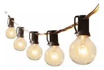 Comprar Guirnaldas Luces Led De 15m Con 25 Focos Decoración Exterior