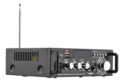 Amplificador De Potencia 300w+300w, Receptor De Audio 110v.