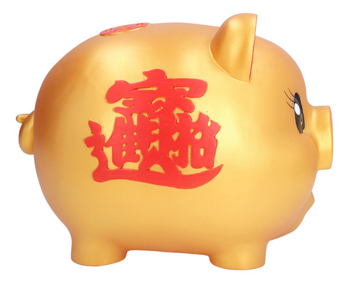Piggy Bank, Bonita Caricatura, Forma De Cerdo, Anticaída