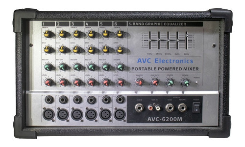 Mixer-consola De Audio 6 Canales 