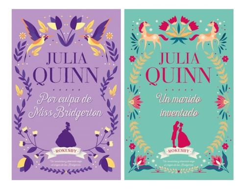 Culpa Miss Bridgerton + Marido - Quinn - 2 Libros Rokesby