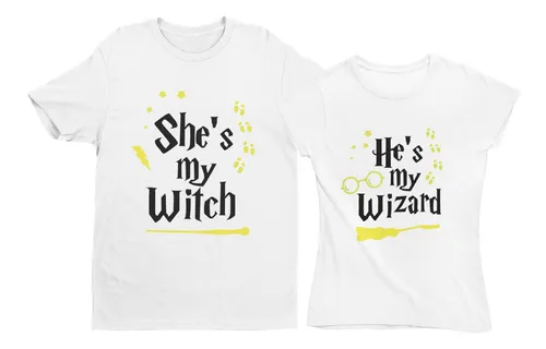 Playeras de harry potter para parejas new arrivals