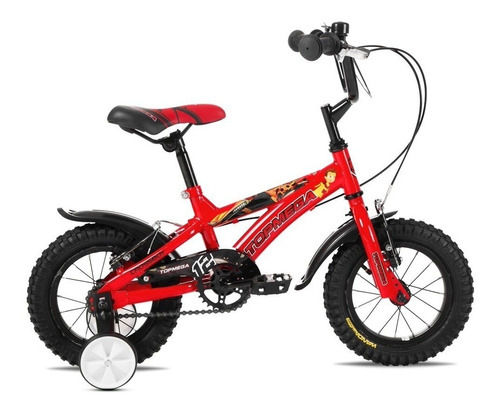 Bicicleta Rodado 12 Nene Top Mega Crossboy R12 Roja