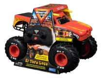 Comprar monster Jam, Camión Monstruo El Toro Loco Rc Con Efectos De Humo Atomizador, Escala 1:15, Juguetes Para Niños Y Niñas A Partir De 3 Años