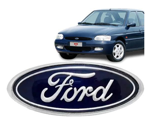 Emblema Insignia Óvalo Careta Ford Escort 1997 1998 1999 00