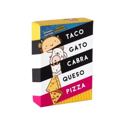 ¡taco Gato Cabra Queso Pizza Edición Español  ¡para...