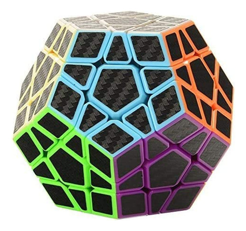 3x3 Megaminxx Speed Cube Magic Cube - Rompecabezas Con Adhes