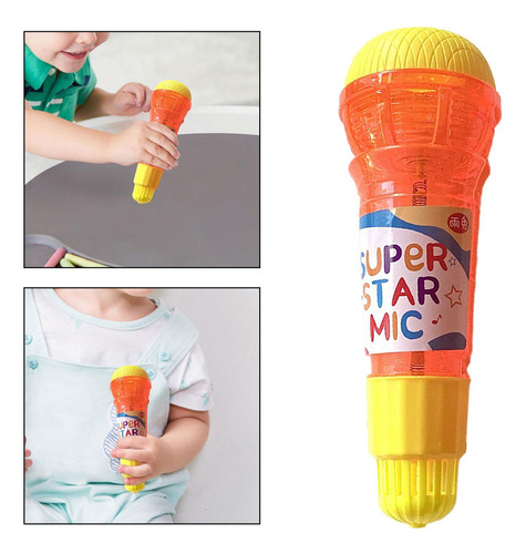 Micrófono Mic Para Niños, Dibujos Animados, Retro, Novedad