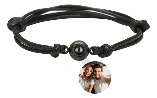 Pulseira Com Foto Para Projecção Personalizada, Ajustável