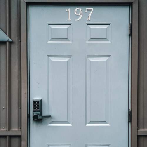 10 Números: Pegatinas Autoadhesivas Con Números De Puerta En