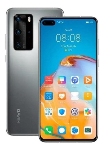Imagen 4 de 4 de Huawei P40 Dual SIM 128 GB silver frost 8 GB RAM