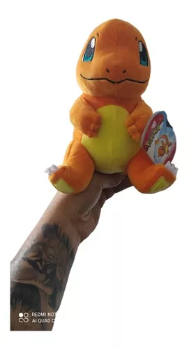 Pelúcia Com Luzes e Sons - 20Cm - Pokémon - Charmander - Sunny