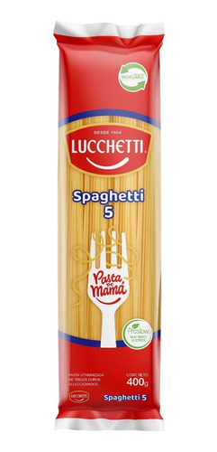 Pasta Spaghetti N°5 Lucchetti 400g