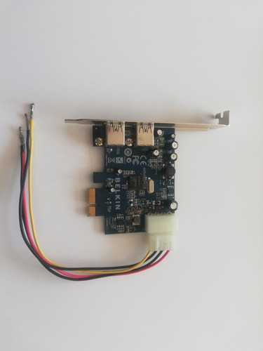 2 Port Pci Express Usb 3.0 Card With Sata Power