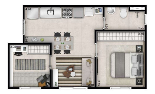 Imagem 11 de 11 de Apartamento À Venda No Bairro Ipiranga - São Paulo/sp - O-18382-30591