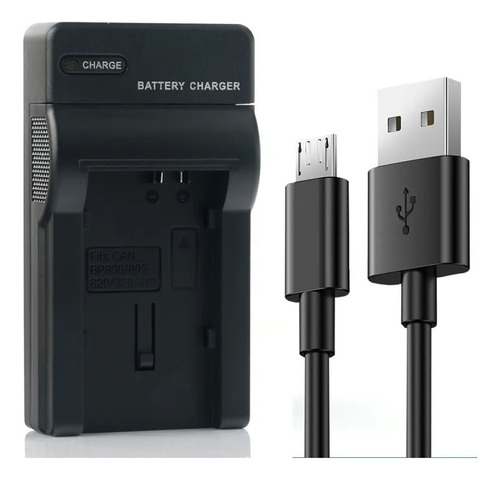 Cargador Usb Bp-827 / 808 / 820 Para Canon Xa10 Gx10 Hf20