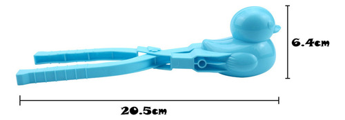 Pinza For Hacer Bolas De Arena Con Forma De Pato Azul Con F