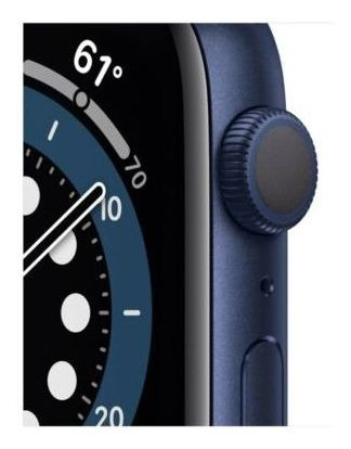Apple Watch Series 6 Caja De Aluminio Azul De 44 Mm Con C...