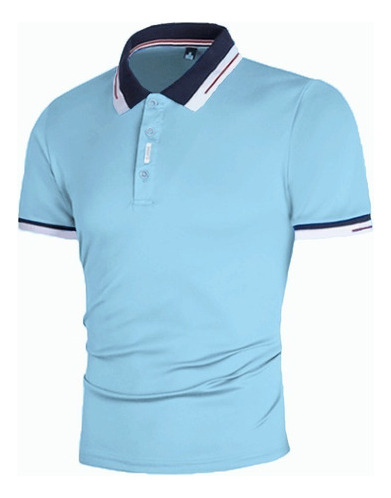 Nueva Camiseta Polo De Hombre Casual Deportes Calidad Moda