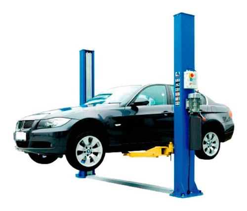 Elevador Autos Kommberg 2 Columnas Bomba Electrohidraulico R