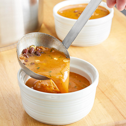 Cucharon De Sopa De 8 Onzas De Acero Inoxidable Resistente