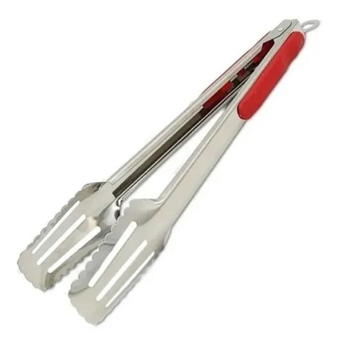 Pinza De Cocina Multiuso Acero Con Mango De Silicona 24cm