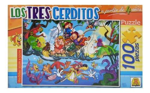 Puzzle Los 3 Cerditos 225