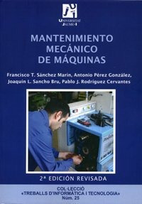 Libro Mantenimiento Mecanico De Maquinas  De Perez Gonzalez