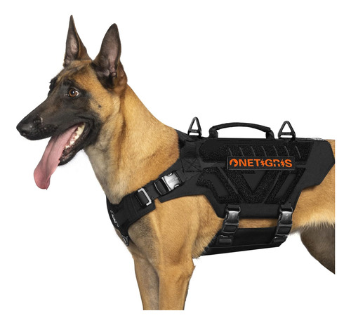 Arnés Táctico Para Perro X-armor De Metal Completo, Chaleco 