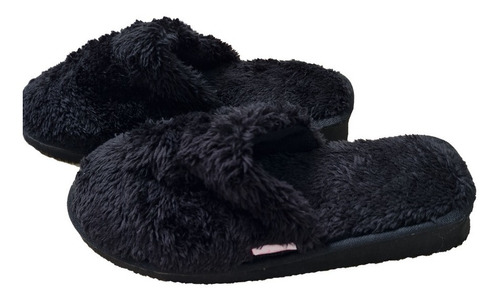 Pantuflas Pantus Cerrada Mujer Fluffy Peluche Corderito